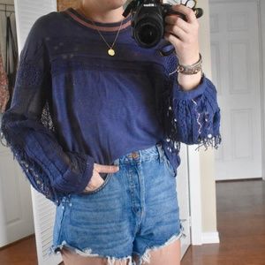 Funky Free People Sweater